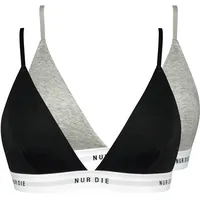 NUR DIE Damen Soft-BH Sportiv 2er Pack