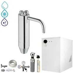 BieTal® Tafelwassergerät BieTal BT-30U Kühlung Schanksäule Puls 245 Filter 2Kg CO2