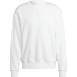 adidas Herren Sweatshirt (Long Sleeve) M All Szn SWT, White, IC9805, XL