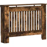vidaXL Heizkörperabdeckung Geräucherte Eiche 112 x 19 x 81,5 cm