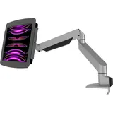 COMPULOCKS iPad Pro 12.9" (3 - 6th Gen) Space Enclosure Articulating Arm Mount - Befestigungskit (Gelenkarm, Gehäuse) für Tablett - verriegelbar - hochwertiges Aluminium - Schwarz,