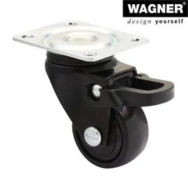 Wagner System Möbelrollen 4tlg. Set 30 x 40 mm