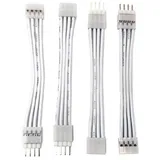 Cable for Philips Hue Gradient LightStrip - 5cm - White - 4 pcs
