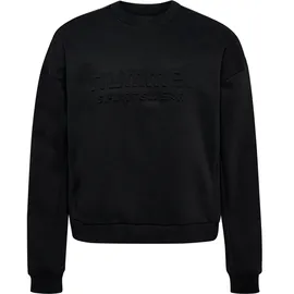 hummel Hmlboxy Crew Logo Sweatshirt Schwarz XS