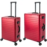 TRAVELHOUSE Oslo Koffer-Set 2-tlg. rot