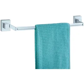 Wenko Quadro Badetuchhalter Silber 60,5 x 6 x 5 cm