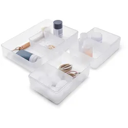 Tchibo - Schubladen-Organizer-Set - transparent