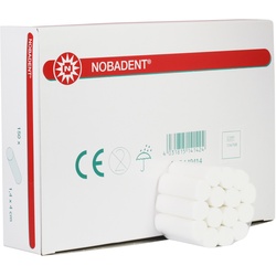 NOBADENT Zahnwatterollen aus Baumwolle sterilisierbar