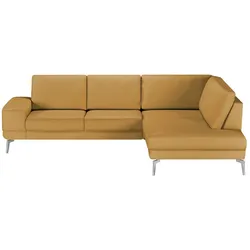 Kollektion Kraft Ecksofa  Dana ¦ gelb ¦ Maße (cm): B: 269 H: 86 T: 222