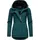 Ragwear Damen Sotfshelljacke Übergangsjacke mit Teddyfleece-Kapuze Yba Intl Dark Green22 Gr. XXL - XXL