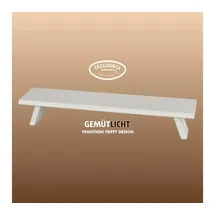 Weigla Schwibbogen-Fensterbank 45 cm weiß, Weigla
