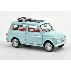 NOREV 187742 1:18 Fiat 500 Giardiniera 1964 Acquamarina Blue