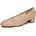Pumps beige flacher Absatz