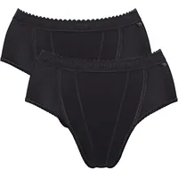 SLOGGI Control Tai 2P Briefs Schwarz 38