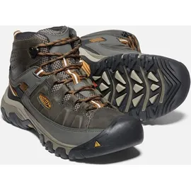 Keen Herren Targhee III Mid Waterproof Wanderstiefel, Black Olive Golden Brown, 42.5 EU