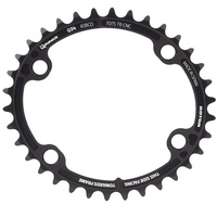 ROTOR BIKE COMPONENTS Rotor Q-rings 110 Bcd Chainring schwarz 34t