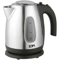 EDM Wasserkocher 1.7l / Silver / Black