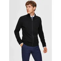 Selected Strickjacke 'Berg' - schwarz, - M
