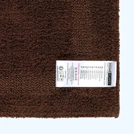 Homescapes Badematte Braun 80 x 50 cm