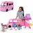 Mattel Puppenauto Barbie Super Abenteuer-Camper mehrfarbig HRJ78