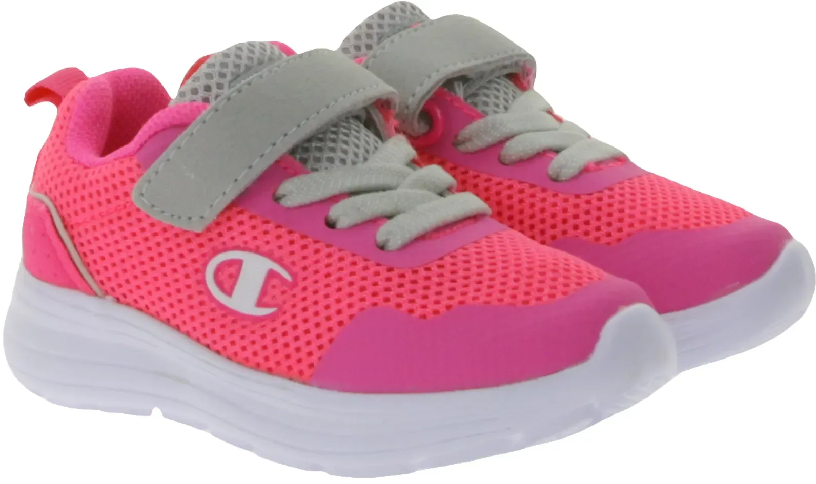 Champion Low Cut Carrie G TD Kinder Sneaker mit atmungsaktivem Mesh Kleinkind Halb-Schuhe Mädchen S30966-S18-PS002 Pink - 22