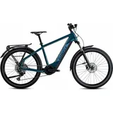 GHOST E-Teru Y Universal EQ (630 Wh), 12 Gang Kettenschaltung, Herrenfahrrad, Diamant, Modell 2022, 27,5 Zoll 55 cm dirty blue/blue grey - glossy
