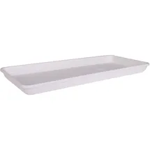 Artevasi VENEZIA RECHTECKIGE UNTERTASSE WEISS, XL 80 cm, Weiß