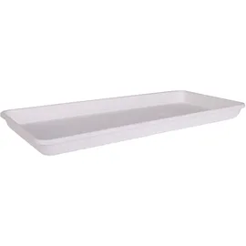 Artevasi VENEZIA RECHTECKIGE UNTERTASSE WEISS, XL 80 cm, Weiß