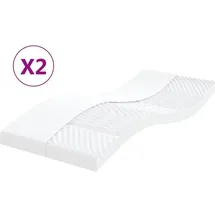 vidaXL 7-Zonen Kaltschaum 100 x 200 cm weich