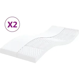 vidaXL 7-Zonen Kaltschaum 100 x 200 cm weich