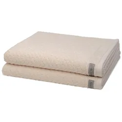 ROSS Smart Duschtuch-Set (2er-Set) Natur Silber