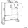 Beliani Waschbeckenunterschrank 60 x 80 x 30 cm Beige