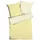 Traumschlaf Mako-Satin Gestreift Gelb 200 x 200 cm + 2 x 80 x 80 cm