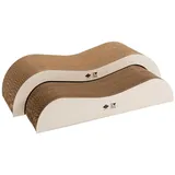 D&D Archie Kratzwelle 75 x 18,5 cm braun/beige
