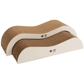 D&D Archie Kratzwelle 75 x 18,5 cm braun/beige