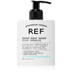 REF Colour Boost Masque Sanfte nährende Maske ohne permanente Farbpigmente VIVID TURQUOISE 200 ml
