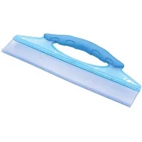 AGT Duschabzieher Silikon blau