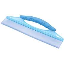 AGT Duschabzieher Silikon blau