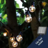 Sirius Lichterkette Solar 3 m Klar/Schwarz