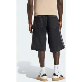 adidas FIREBIRD ADICOLOR JEANS-SHORTS - True Black Denim - 32"