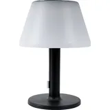 Kynast Solar LED Tischlampe schwarz 2-Lichtstufen Auflenbereich