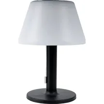 Kynast Solar LED Tischlampe schwarz 2-Lichtstufen Auflenbereich