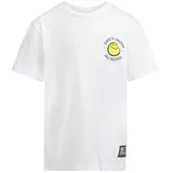 Jack Wolfskin Smileyworld Kurzarm-t-shirt - White - 152 cm