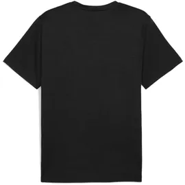 Puma Tad Essential Kurzarm-T-Shirt Black Heather L
