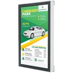 Digital Signage Digitales Wanddisplay TrendLine 13 Zoll weiss