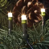 FHS International LED-Lichterkette spritzwassergeschützt 10 m warmweiß