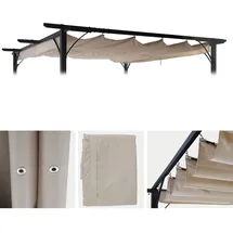 MCW Ersatzbezug 370x300cm für Dach Pavillon 3,5x3,5m Beige