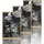 luxuskollektion Bilderrahmen A3 Holzrahmen Eiche 30x42 cm 3er Set