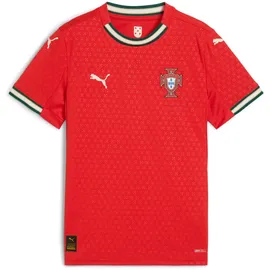 Puma Portugal Heimtrikot 2025 Kinder 01 sport red/sugared almond 116