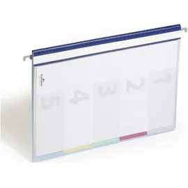 Durable Hängehefter Divisoflex A4 Blau 5 St.